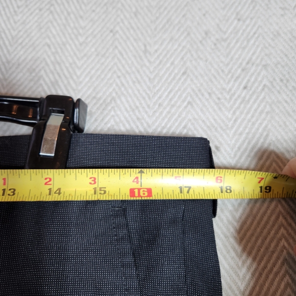 J Ferrar Elegant Men's 34x34 Navy Blue Dress Pants Slacks - Picture 8 of 9